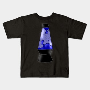 Blue Lava Lamp! Kids T-Shirt